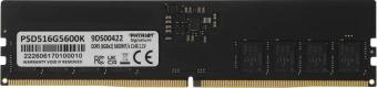 Память DDR5 2x8GB 5600MHz Patriot PSD516G5600K Signature Line RTL PC5-44800 CL46 DIMM UDIMM 288-pin 1.1В Ret - купить недорого с доставкой в интернет-магазине