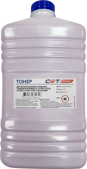 Тонер Cet Type 024 C-EXV47/49/54/55 OSP0024-M500 пурпурный бутылка 500гр. для принтера Canon iR Advance C3320i/C3325i/C3330i/C250i/C350i - купить недорого с доставкой в интернет-магазине