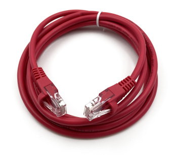 Патч-корд Buro UTP 4 пары cat.5E CCA molded 2м красный RJ-45 (m)-RJ-45 (m) (UTP-5E-2M-R) - цена, купить или заказать с доставкой в интернет-магазине Патч-корд Buro UTP 4 пары cat.5E CCA molded 2м красный RJ-45 (m)-RJ-45 (m) (UTP-5E-2M-R) - купить недорого с доставкой в интернет-магазине