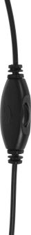 Наушники с микрофоном Оклик HS-M137V черный 1.8м мониторные оголовье (614046) - купить недорого с доставкой в интернет-магазине