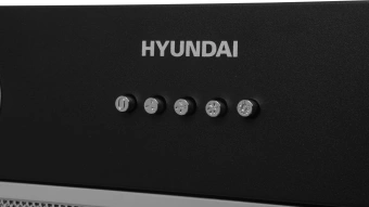 Вытяжка встраиваемая Hyundai HBB 6030 BK черный управление: кнопочное (1 мотор) - купить недорого с доставкой в интернет-магазине