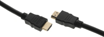 Кабель аудио-видео Buro HDMI 2.0 HDMI (m)/HDMI (m) 1м. позолоч.конт. черный (BHP HDMI 2.0-1) - купить недорого с доставкой в интернет-магазине