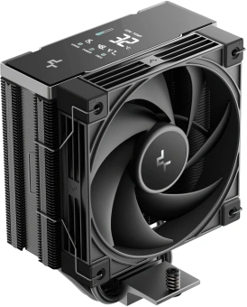 Устройство охлаждения(кулер) Deepcool AK400 G2 Digital NYX Soc-AM5/AM4/1200/1700/1851 черный 4-pin 31.45dB Al+Cu LCD 220W 958gr Ret (R-AK400G2-BKNNMN-GJD-1) - купить недорого с доставкой в интернет-магазине