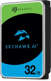 Жесткий диск Seagate SATA-III 32TB ST32000VE000 Surveillance SkyHawkAI 512E (7200rpm) 512Mb 3.5" - купить недорого с доставкой в интернет-магазине
