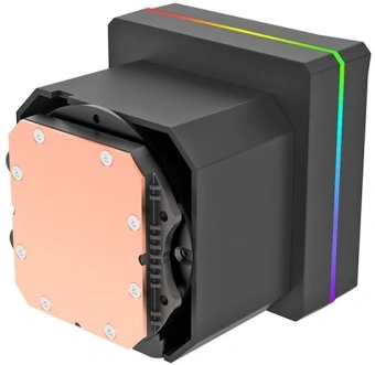 Система водяного охлаждения Thermaltake TH360 V3 ARGB Soc-AM5/AM4/1200/1700/1851 черный 4-pin 37.8dB Al Ret (CL-W466-PL12SW-A) - купить недорого с доставкой в интернет-магазине