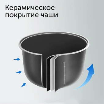 Мультиварка Редмонд RMC-03 2л 350Вт черный - купить недорого с доставкой в интернет-магазине