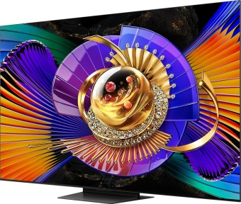 Телевизор QLED TCL 55" 55C7L SQD-Mini LED (2026) черный 4K Ultra HD 144Hz MEMC DVB-T DVB-T2 DVB-C DVB-S DVB-S2 USB WiFi Smart TV - купить недорого с доставкой в интернет-магазине
