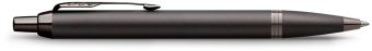 Ручка шариков. Parker IM Monochrome K328 (2172961) Gun Metal M син. черн. подар.кор. - купить недорого с доставкой в интернет-магазине