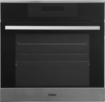 Духовой шкаф Электрический Haier HOX-FP3ABX черный/нержавеющая сталь - купить недорого с доставкой в интернет-магазине