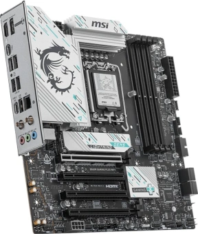 Материнская плата MSI B860M GAMING PLUS WIFI Soc-1851 Intel B860 4xDDR5 mATX AC`97 8ch(7.1) 5Gigabit RAID+HDMI+DP - купить недорого с доставкой в интернет-магазине