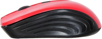 Мышь Оклик 545MW черный/красный оптическая 1600dpi беспров. USB для ноутбука 4but (368631) - купить недорого с доставкой в интернет-магазине