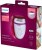 Эпилятор Philips BRE275/00 скор.:2 насад.:3 от электр.сети сиреневый/фиолетовый - купить недорого с доставкой в интернет-магазине
