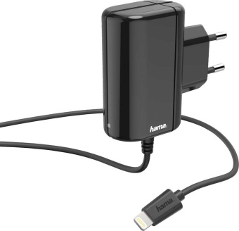 Сетевое зар./устр. Hama H-183267 5W 1A для Apple черный (00183267) - купить недорого с доставкой в интернет-магазине