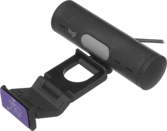 Камера Web Logitech HD Webcam Brio 500 черный 4Mpix (1920x1080) USB Type-C с микрофоном (960-001423) - купить недорого с доставкой в интернет-магазине