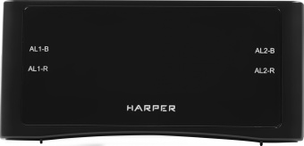 Радиобудильник Harper HCLK-1006 черный LED подсв:зеленая часы:цифровые AM/FM - купить недорого с доставкой в интернет-магазине