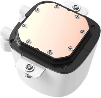 Система водяного охлаждения ID-Cooling FX360 TD Wh ARGB Soc-AM5/AM4/1200/1700/1851 белый 4-pin 27.2dB Al+Cu LCD 350W Ret (FX360 TD WHITE) - купить недорого с доставкой в интернет-магазине