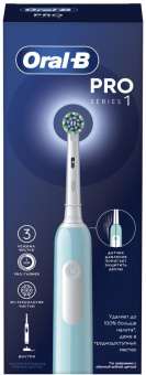 Зубная щетка электрическая Oral-B Cross Action Pro D305.513.3 бирюзовый - купить недорого с доставкой в интернет-магазине