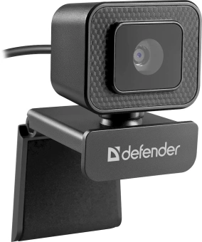Камера Web Defender G-Lens 2596 черный 12Mpix (3840x2160) USB2.0 с микрофоном для ноутбука (63196) - купить недорого с доставкой в интернет-магазине