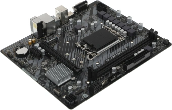Материнская плата Asrock H610M-HVS/M.2 R2.0 Soc-1700 Intel H610 2xDDR4 mATX AC`97 8ch(7.1) GbLAN+VGA+HDMI - купить недорого с доставкой в интернет-магазине