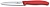Нож кухонный Victorinox Swiss Classic 6.7731.C1 стальной универсальный для овощей лезв.100мм серрейт. заточка красный