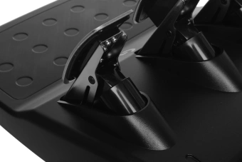 Руль Logitech G923 10кноп. (с педалями) черный - купить недорого с доставкой в интернет-магазине