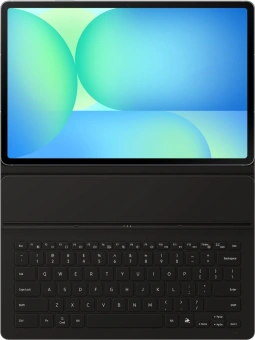 Чехол-клавиатура Samsung для Samsung Galaxy Tab S10 FE+ Book Cover Keyboard Slim поликарбонат/полиуретан черный (EF-DX620UBRGRU) - купить недорого с доставкой в интернет-магазине