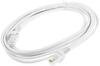 Патч-корд Premier 5-970 UTP 4 пары cat.5E solid CCA molded 3м белый RJ-45 (m)-RJ-45 (m) (5-970W 3.0) - купить недорого с доставкой в интернет-магазине