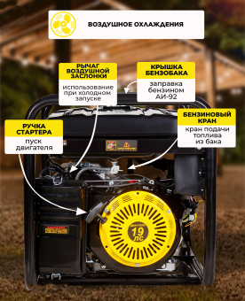 Генератор Huter DY11000LX 9кВт - купить недорого с доставкой в интернет-магазине