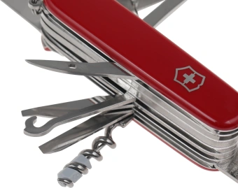 Нож перочинный Victorinox SwissChamp (1.6795) 91мм 33функц. красный карт.коробка - купить недорого с доставкой в интернет-магазине