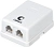 Розетка Cabeus WS-6P4C-TEL-2 телеф. RJ12 2 бел.
