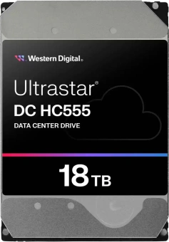 Жесткий диск WD SATA-III 18TB 0B48723 WUH722018CLE6L4 Ultrastar DC HC555 512E (7200rpm) 512Mb 3.5" - купить недорого с доставкой в интернет-магазине