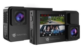 Видеорегистратор Navitel RS2 DUO DVR черный 2Mpix 1080x1920 1080p 136гр. NTK96675 - купить недорого с доставкой в интернет-магазине