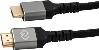 Кабель аудио-видео Digma HDMI (m)/HDMI (m) 3м. феррит.кольца позолоч.конт. черный (D-HDMI-2FF-V2.1-3M) - купить недорого с доставкой в интернет-магазине