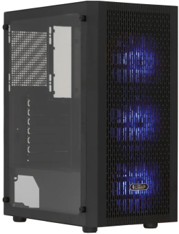 Корпус PcCooler MA100 MESH BK черный без БП ATX 3x120mm 1xUSB2.0 1xUSB3.0 audio bott PSU - купить недорого с доставкой в интернет-магазине