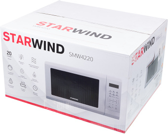 Микроволновая Печь Starwind SMW4220 20л. 700Вт белый - купить недорого с доставкой в интернет-магазине