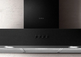 Вытяжка каминная Elica Spot Urban Cast Iron/A/90 черный управление: кнопочное (1 мотор) - купить недорого с доставкой в интернет-магазине