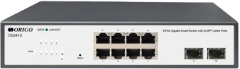 Коммутатор Origo OS2410 OS2410/A1A (L2) 8x1Гбит/с 2SFP настраиваемый - купить недорого с доставкой в интернет-магазине