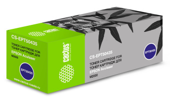 Картридж лазерный Cactus CS-EPT50435 S050435 черный (8000стр.) для Epson AL M2000 - купить недорого с доставкой в интернет-магазине