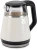 Чайник электрический Hyundai HYK-G3013 1.0л. 1100Вт белый/черный корпус: стекло - купить недорого с доставкой в интернет-магазине