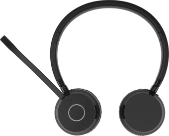 Наушники с микрофоном Jabra Evolve 65 TE черный накладные BT оголовье (6699-833-309) - купить недорого с доставкой в интернет-магазине