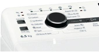 Стиральная машина Whirlpool TDLRB 65242BS EU/N пан.англ. класс: A загр.вертикальная макс.:6.5кг белый - купить недорого с доставкой в интернет-магазине