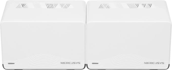 Бесшовный Mesh роутер Mercusys Halo H27BE (HALO H27BE(2-PACK)) BE3600 10/100/1000BASE-TX белый (упак.:2шт) - купить недорого с доставкой в интернет-магазине