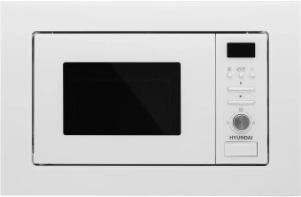 Микроволновая печь Hyundai HBW 2040 WG 20л. 800Вт белый (встраиваемая) - купить недорого с доставкой в интернет-магазине