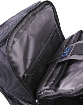 Рюкзак Piquadro Brief2 CA6648BR2/N черный нейлон/натур.кожа - купить недорого с доставкой в интернет-магазине