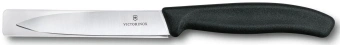 Нож кухонный Victorinox Swiss Classic (6.7703) стальной для чистки овощей и фруктов лезв.100мм прямая заточка черный - купить недорого с доставкой в интернет-магазине