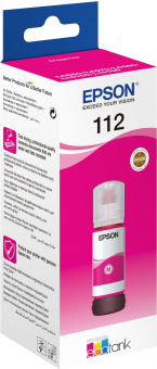 Чернила Epson 112 C13T06C34A пурпурный70мл для Epson L11160/L15150/L15160 - купить недорого с доставкой в интернет-магазине
