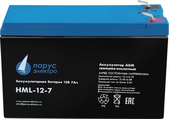 Батарея для ИБП Связь Инжиниринг HML-12-7 12В 7Ач - купить недорого с доставкой в интернет-магазине