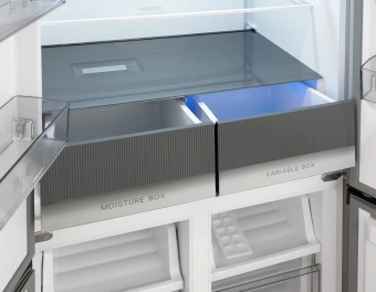 Холодильник Weissgauff WCD 450 BEG NoFrost Inverter 3-хкамерн. бежевый инвертер - купить недорого с доставкой в интернет-магазине
