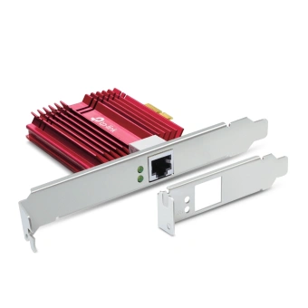 Сетевой адаптер 10G Ethernet TP-Link TX401 PCI Express x4 - купить недорого с доставкой в интернет-магазине
