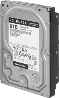 Жесткий диск WD SATA-III 8TB WD8002FZBX Desktop Black (7200rpm) 256Mb 3.5" - купить недорого с доставкой в интернет-магазине